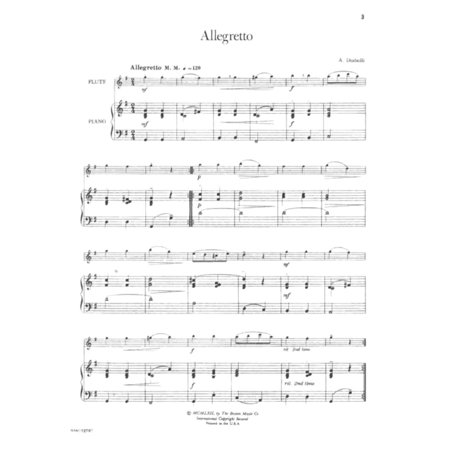 Famous Flute Favorites Flute/Piano Book - 40 Graded Flute Solos