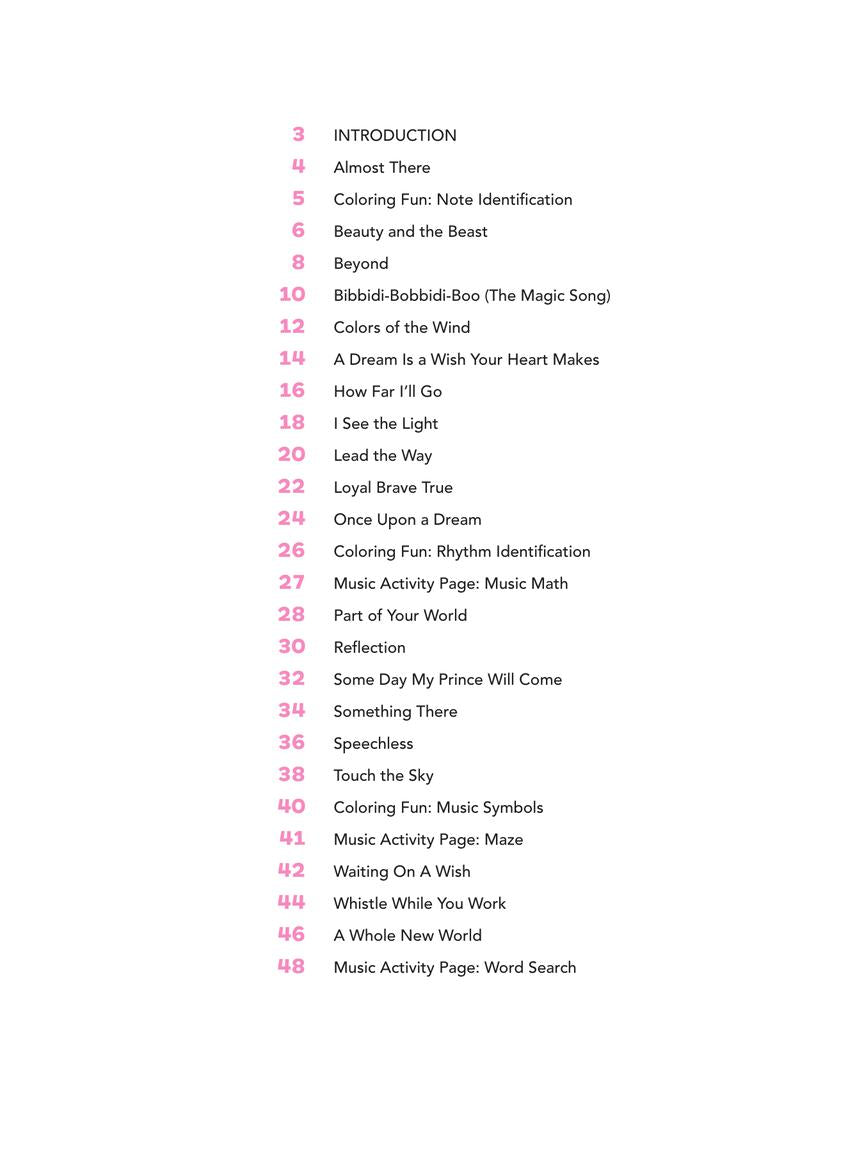 Piano by Color - Disney Princess Collection Songbook