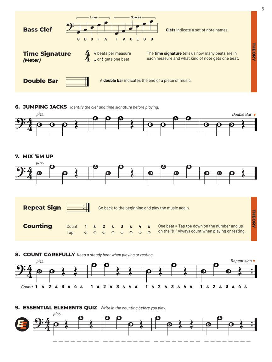 Essential Elements For Strings Cello Book 1 (Book/Olm) - New Edition Release 2025