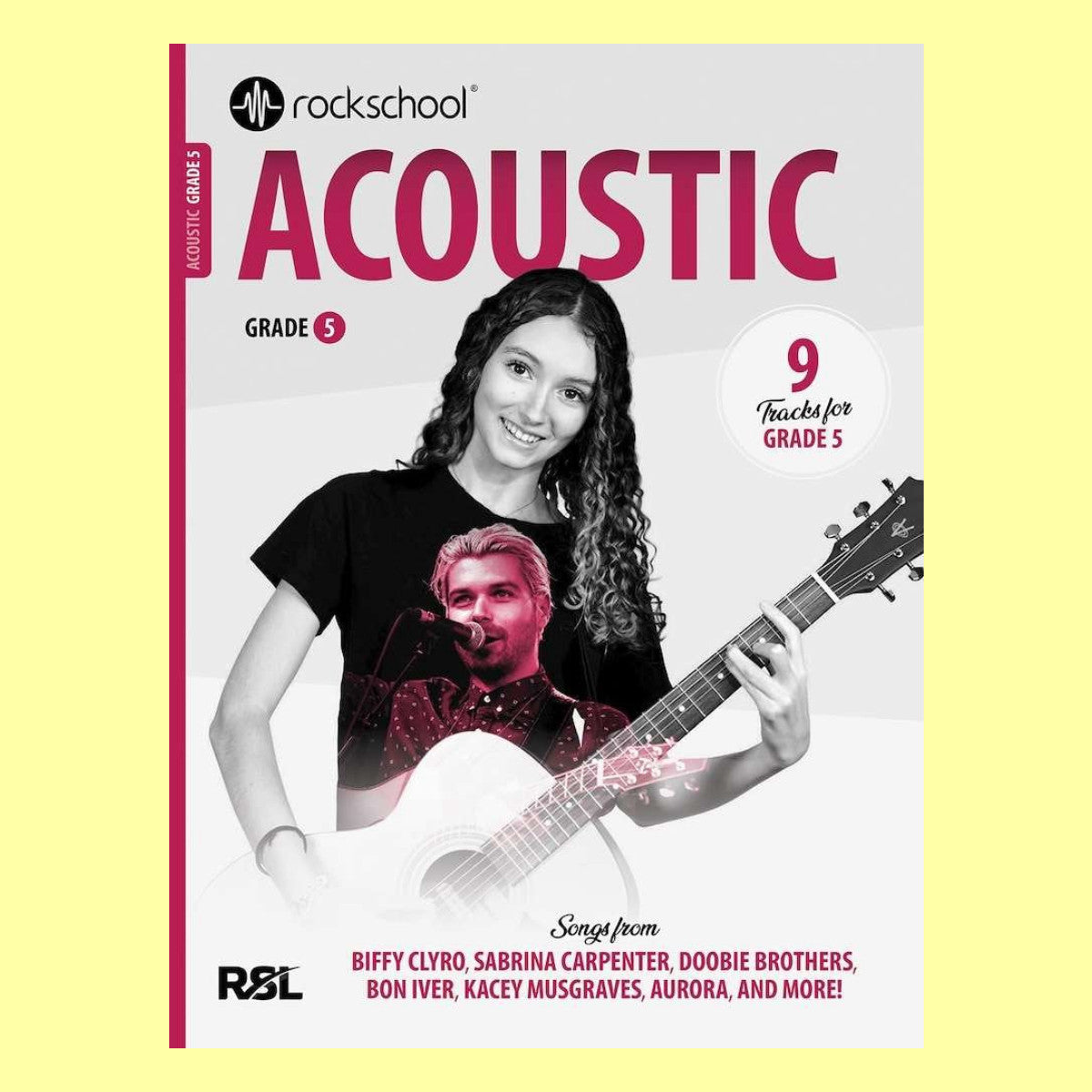 Rockschool Acoustic Guitar Grade 5 (2026 Edition) Book with Online Audio