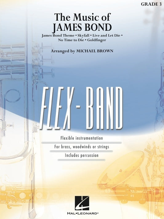 The Music Of James Bond Flexband Grade 3 Score/Parts Book