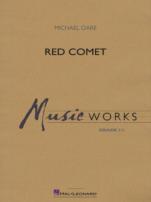 Red Comet - Concert Band Level 1.5 Score/Parts