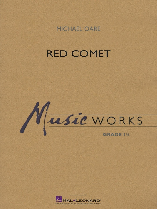 Red Comet - Concert Band Level 1.5 Score/Parts