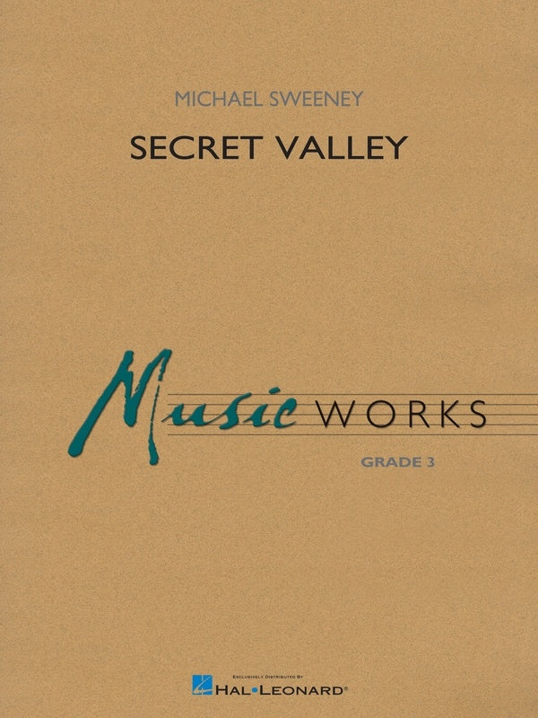Secret Valley For Concert Band Cb3 Sc/Pts