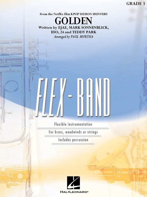 Golden (From Kpop Demon Hunters) For Flexband Gr3 Sc/Pts - Hal Leonard