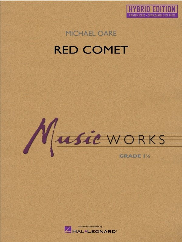 Red Comet For Concert Band Cb1.5 Hybrid Edition Sc/Olm - Hal Leonard