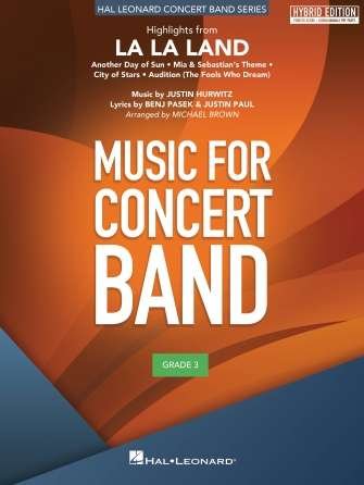 Highlights From La La Land Concert Band Cb3 Hybrid Ed Sc/Olm - Hal Leonard