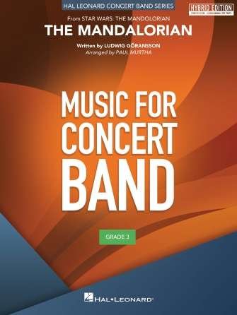 The Mandalorian For Concert Band Cb3 Hybrid Edition Sc/Olm - Hal Leonard