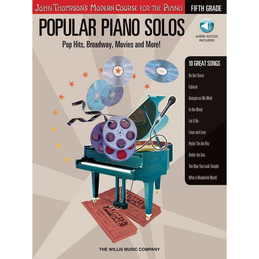 POPULAR PIANO SOLOS GRADE 5 BK/OLA - Music2u