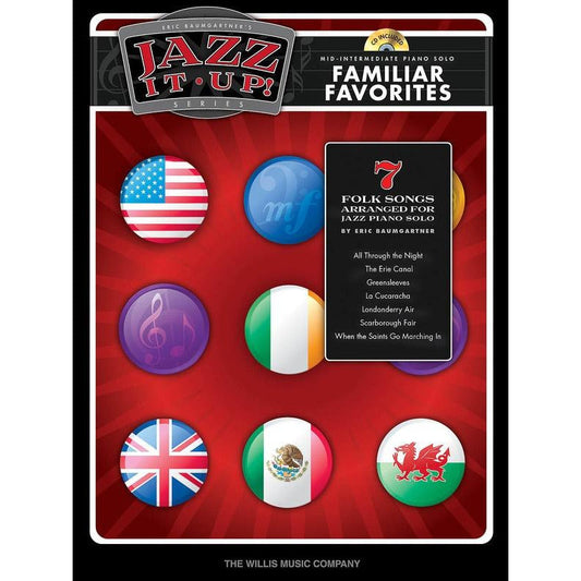 Jazz It Up! - Familiar Favorites - Book/Cd