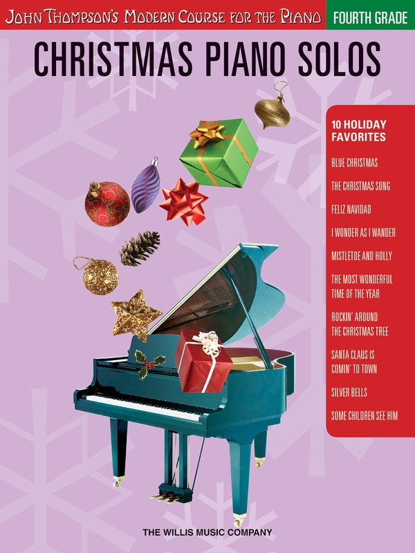 John Thompson's Christmas Piano Solos - Fourth Grade Book