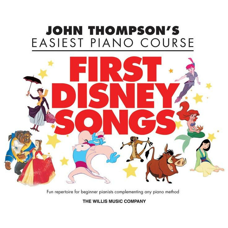 EASIEST PIANO COURSE FIRST DISNEY SONGS - Music2u