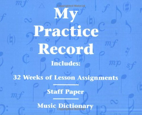 Hal Leonard Student Piano Library - My Practice Record Book & Keyboard