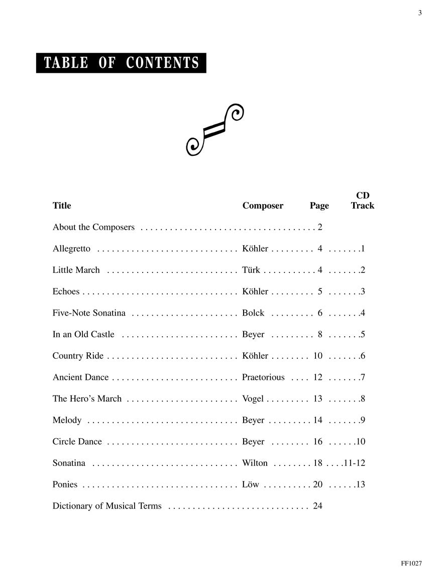 Faber Preparatory Piano Literature - Original Classics Elementary Book