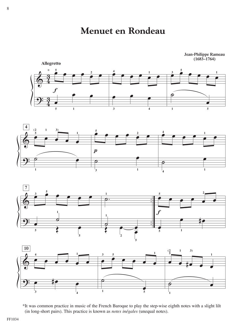 Faber Piano Literature - Developing Artist Piano Classics Book 2 (Revised Edition)