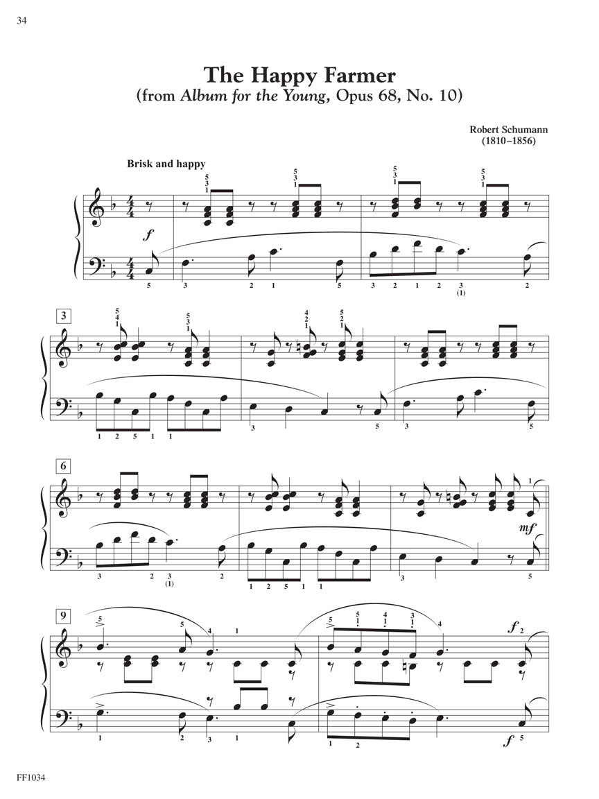 Faber Piano Literature - Developing Artist Piano Classics Book 2 (Revised Edition)