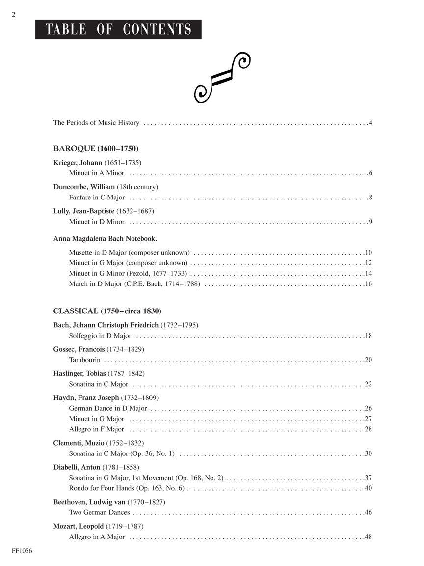Faber Piano Literature - Developing Artist Piano Classics Book 3 (Revised Edition)