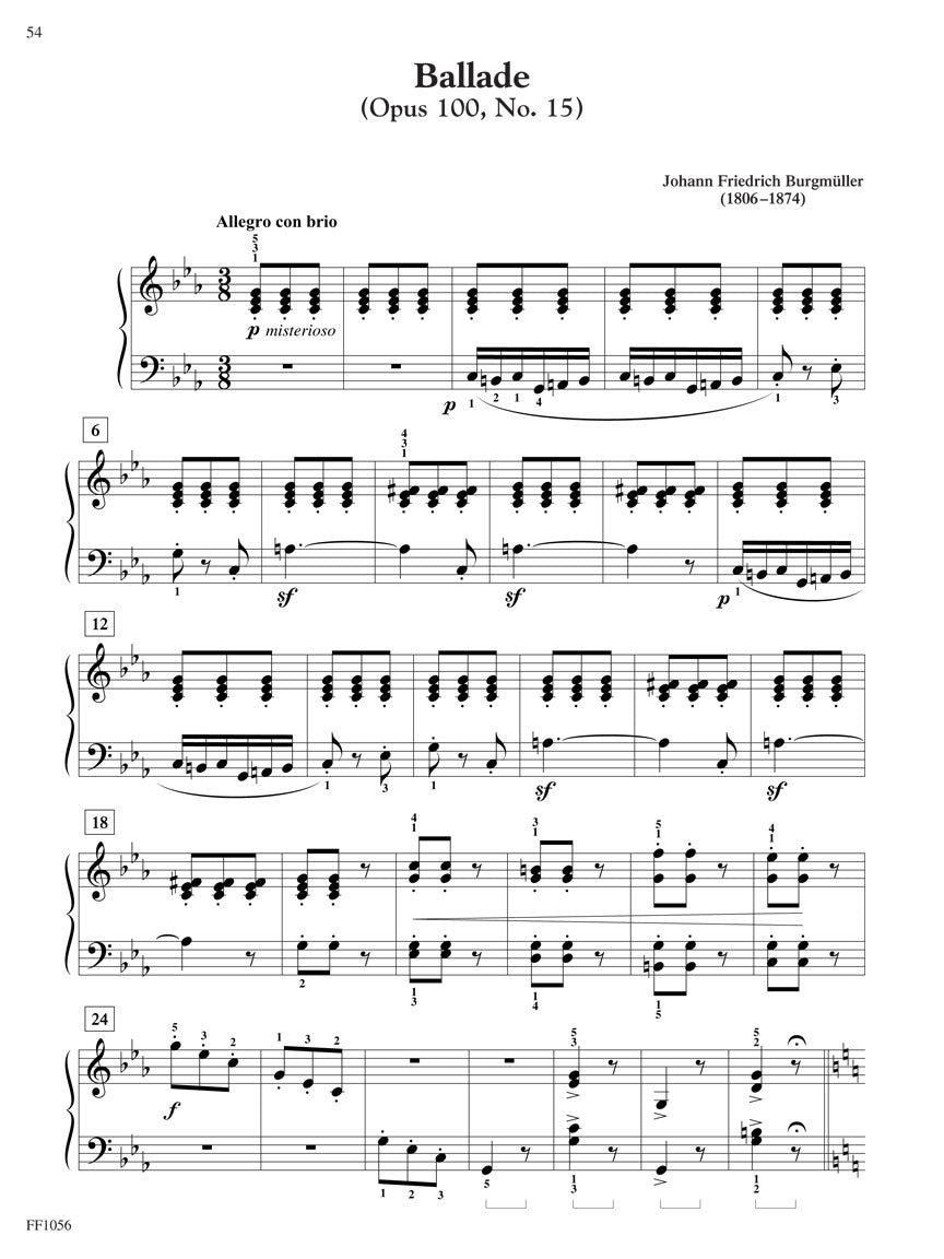 Faber Piano Literature - Developing Artist Piano Classics Book 3 (Revised Edition)