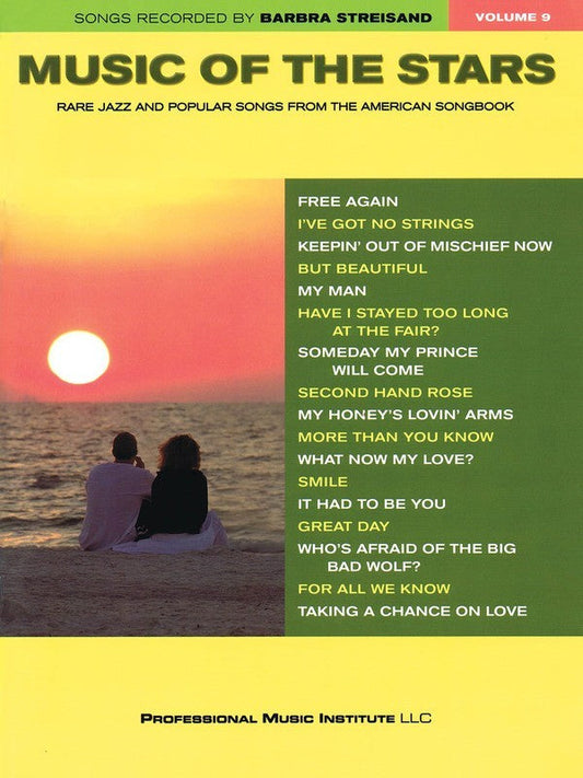 Music Of The Stars Vol 9 Barbara Streisand PVG Book