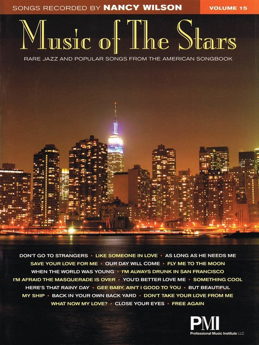 Music Of The Stars Vol 15 Nancy Wilson PVG Book