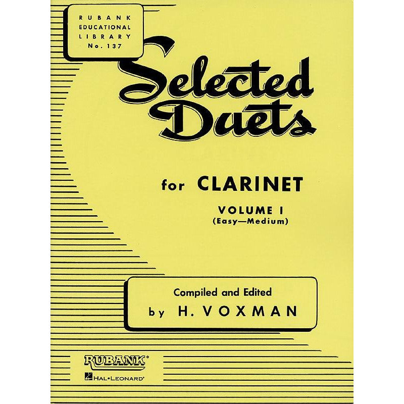 SELECTED DUETS VOL 1 CLARINET EASY/MEDIUM - Music2u