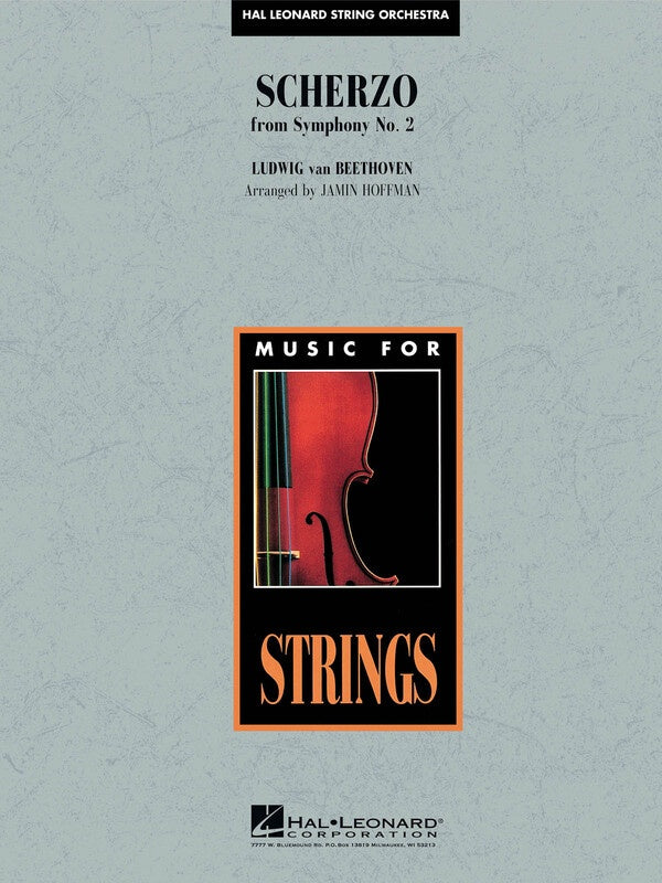 Scherzo From Symphony No 2 So3-4 Sc/Pts