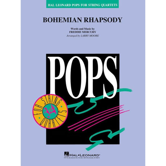 Bohemian Rhapsody String Quartet 3-4 Sc/Pts