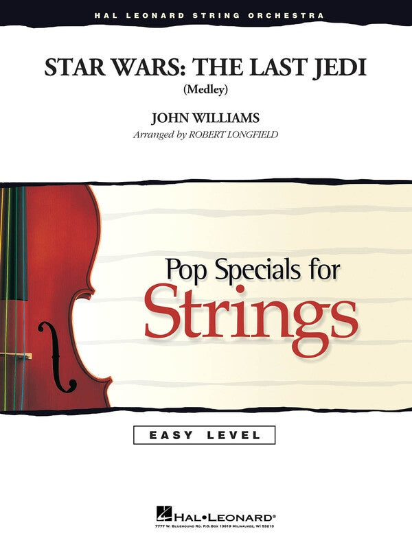 Star Wars The Last Jedi (Medley) So2-3 Sc/Pts