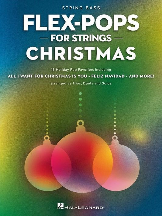 Flex-Pops For Strings Christmas String Bass