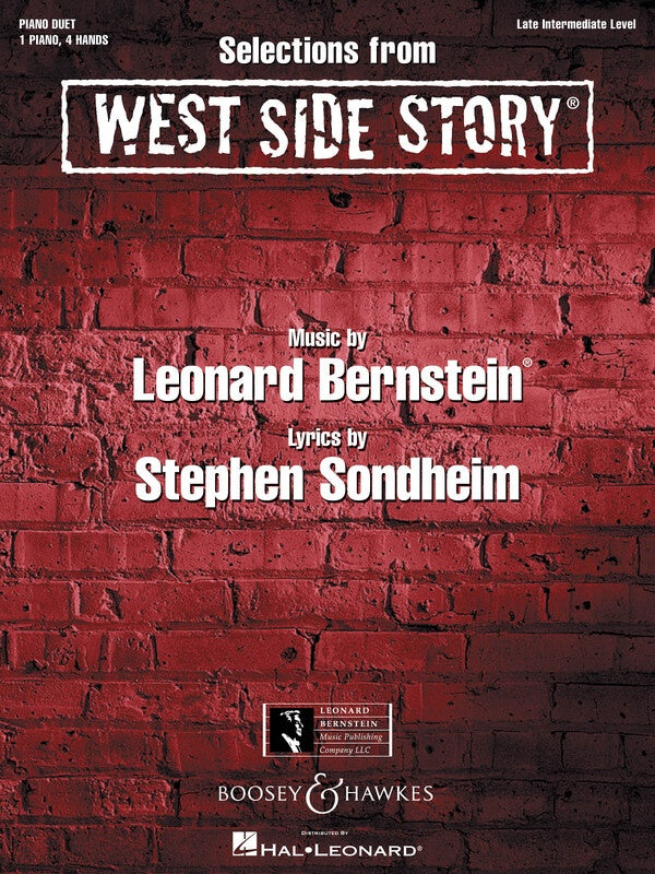 West Side Story Selections Piano Duet