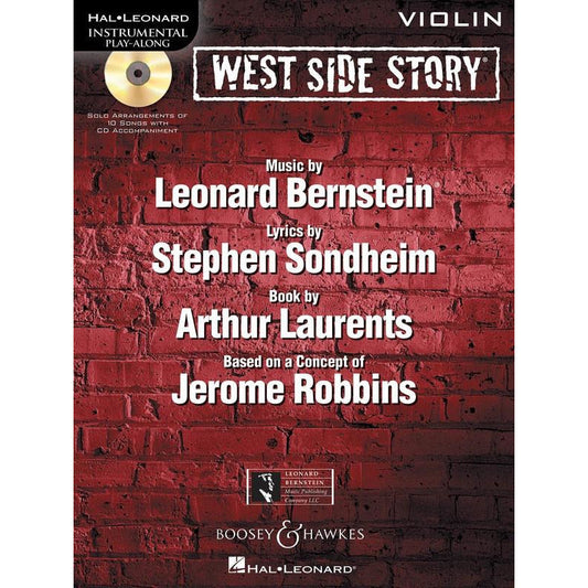 West Side Story - Violin Play Along Book/Cd