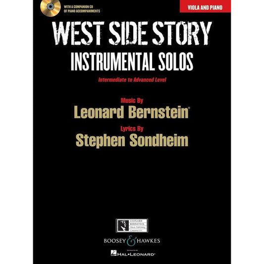 West Side Story Viola And Piano Bk/Cd Int-Adv