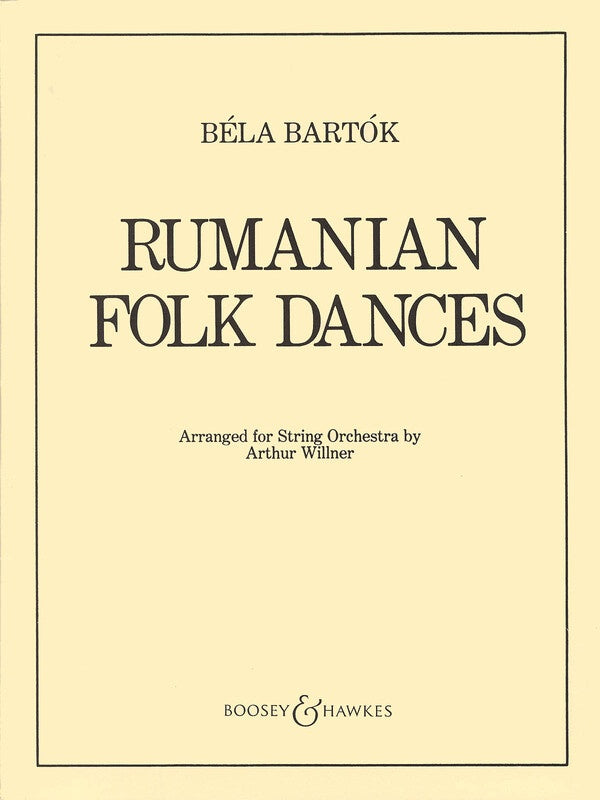 Romanian Folk Dances So Sc/Pt