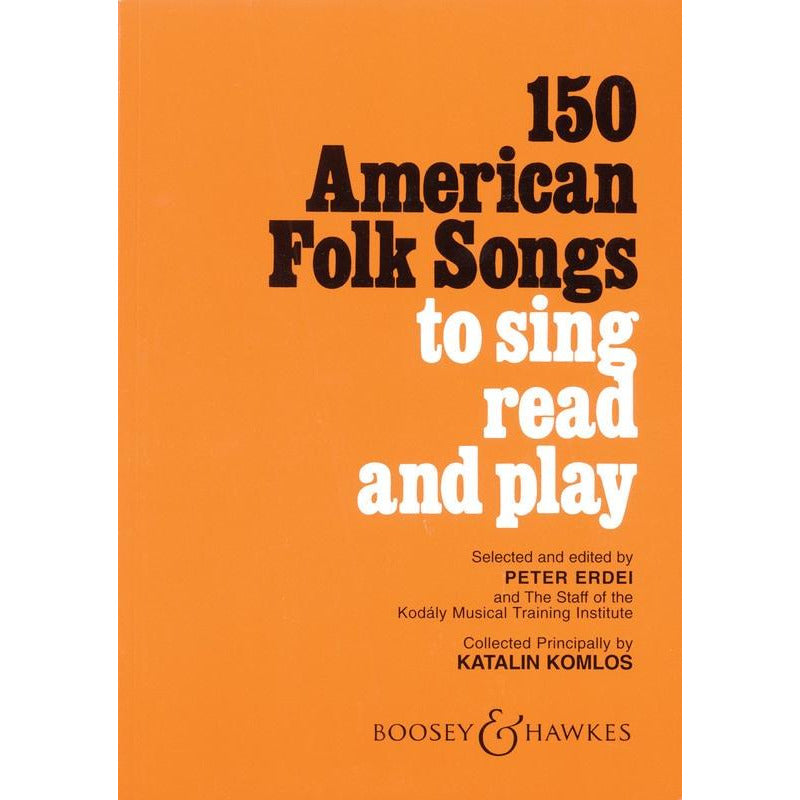 150 American Folk Songs Book