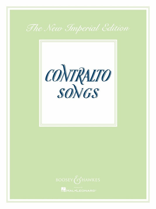 Contralto Songs Imperial Edition Pv