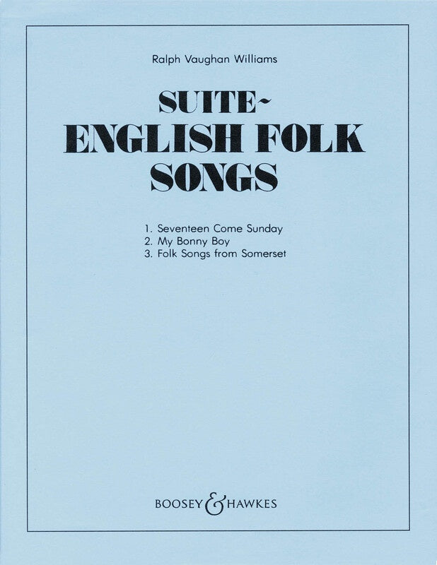 English Folk Song Suite Orchestra Ed Jacob Sc/Pt