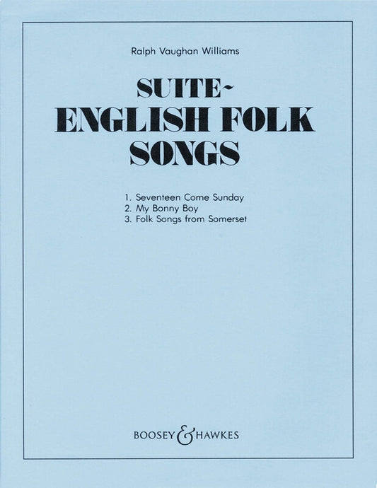 English Folk Song Suite Orchestra Ed Jacob Sc/Pt