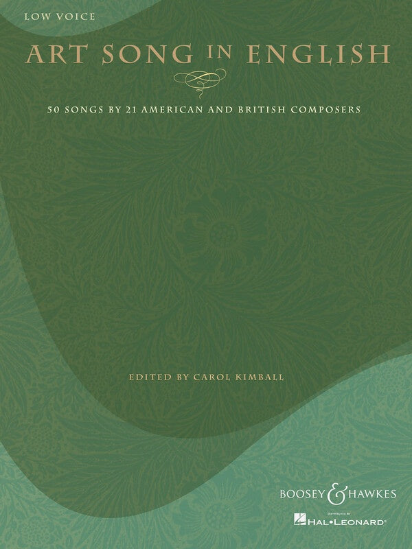 Art Song In English Low Voice