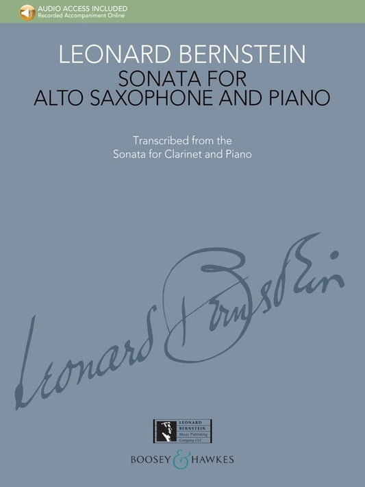 Bernstein - Sonata For Alto Sax/Piano Bk/Ola