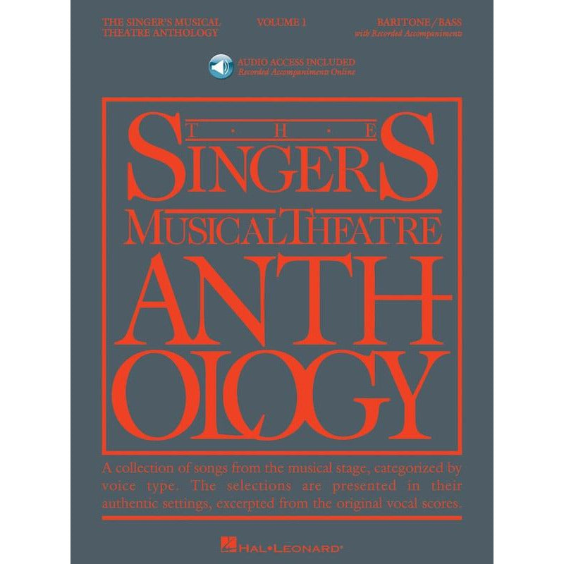 Singers Musical Theatre Anthology Volume 1 Bar/Bass Book/Ola
