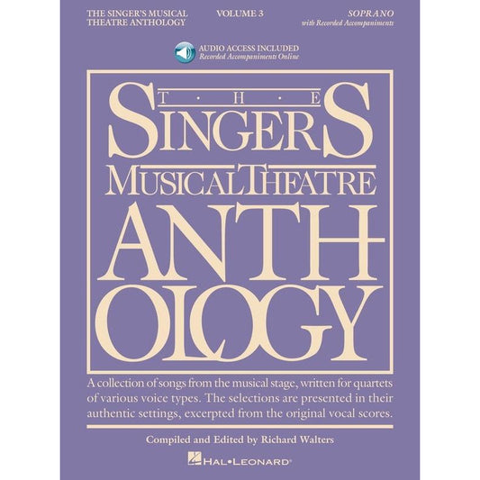 Singers Musical Theatre Anth V3 Sop Bk/Ola