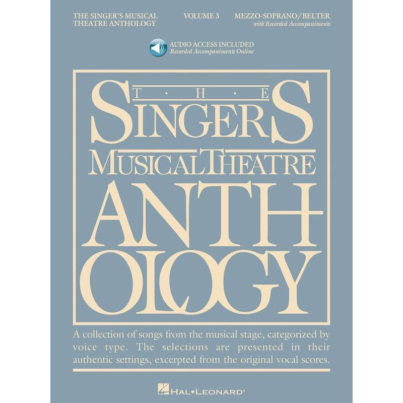 Singers Musical Theatre Anth V3 Mez Sop Bk/Ola