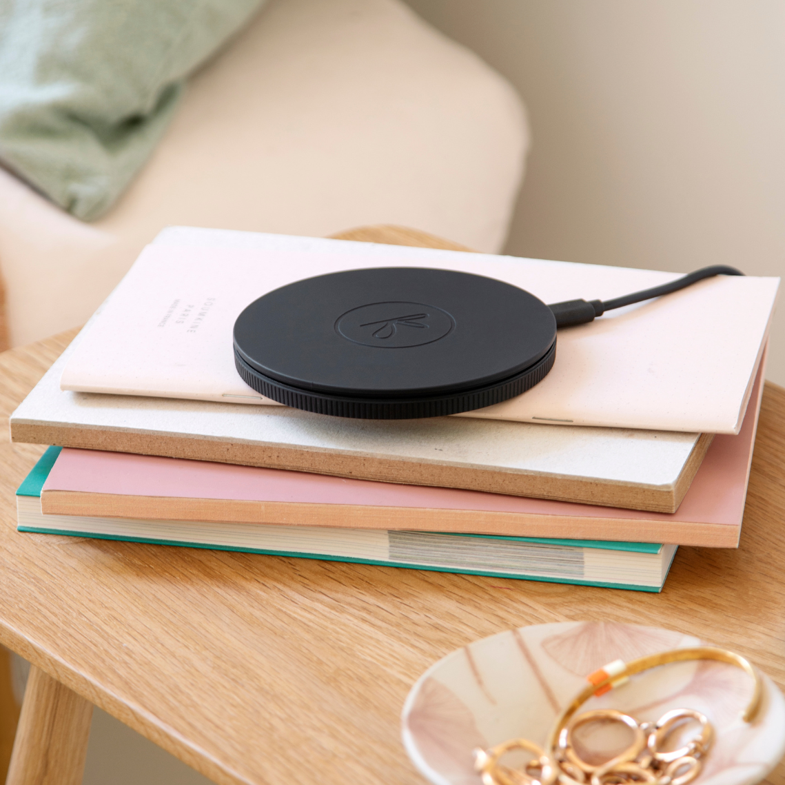 Kreafunk Wicharge 3 Wireless Qi Charger 15W - Black