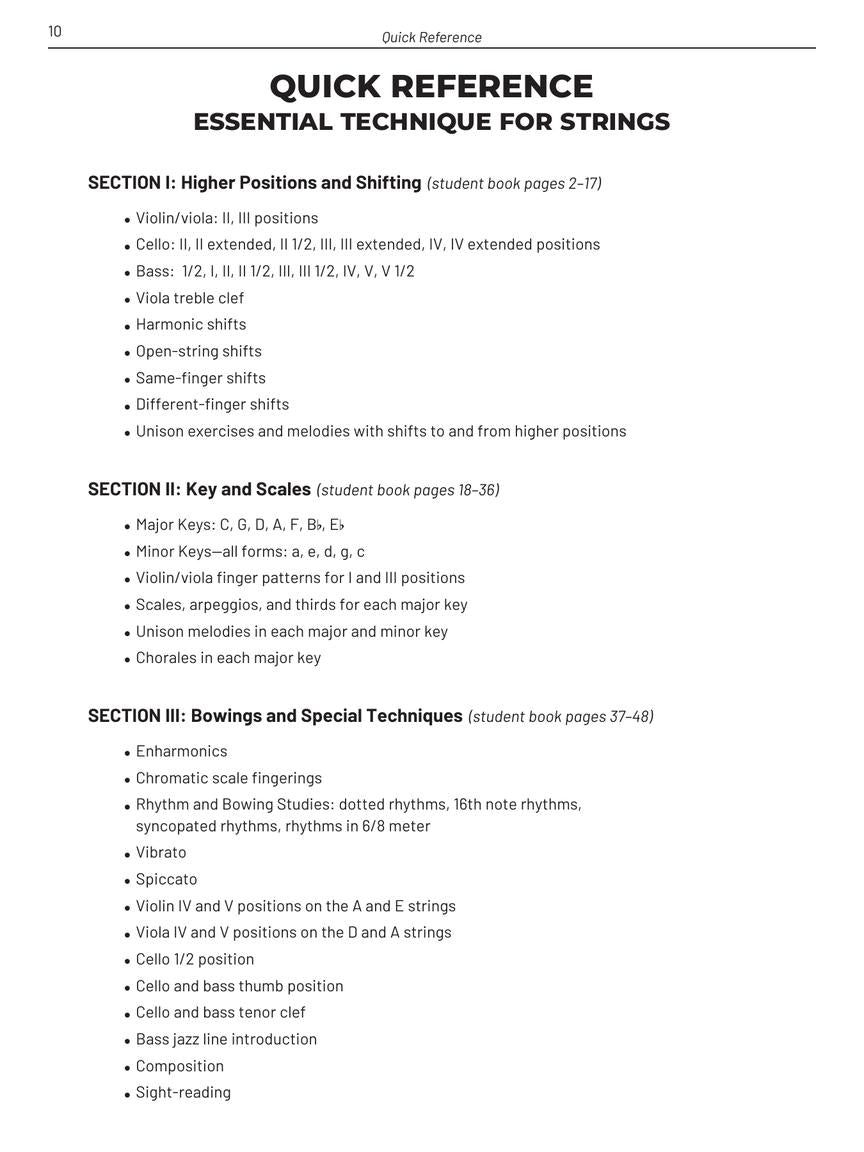 Essential Technique For Strings Teacher Manual Book 3 (Book/Olm) - New Edition Release 2025