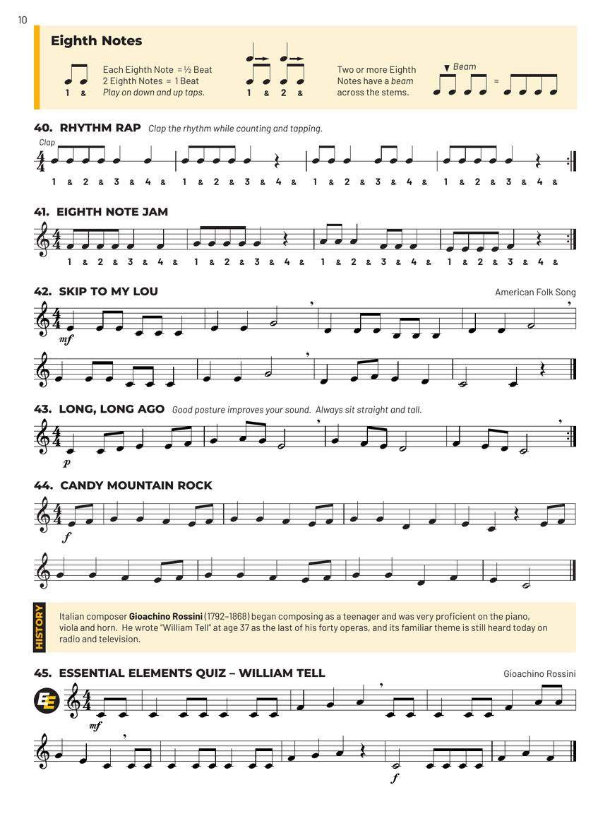 Essential Elements For Band Bass Clarinet Book 1 (Book/Olm) New Edition Release 2025