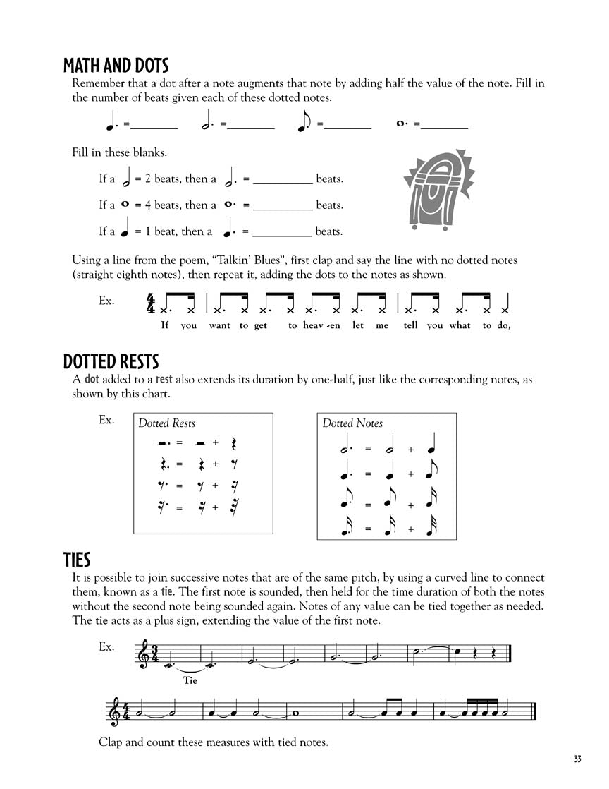 Thirty Days To Rhythm Book- Ready to Use Lessons and Reproducible Sheets