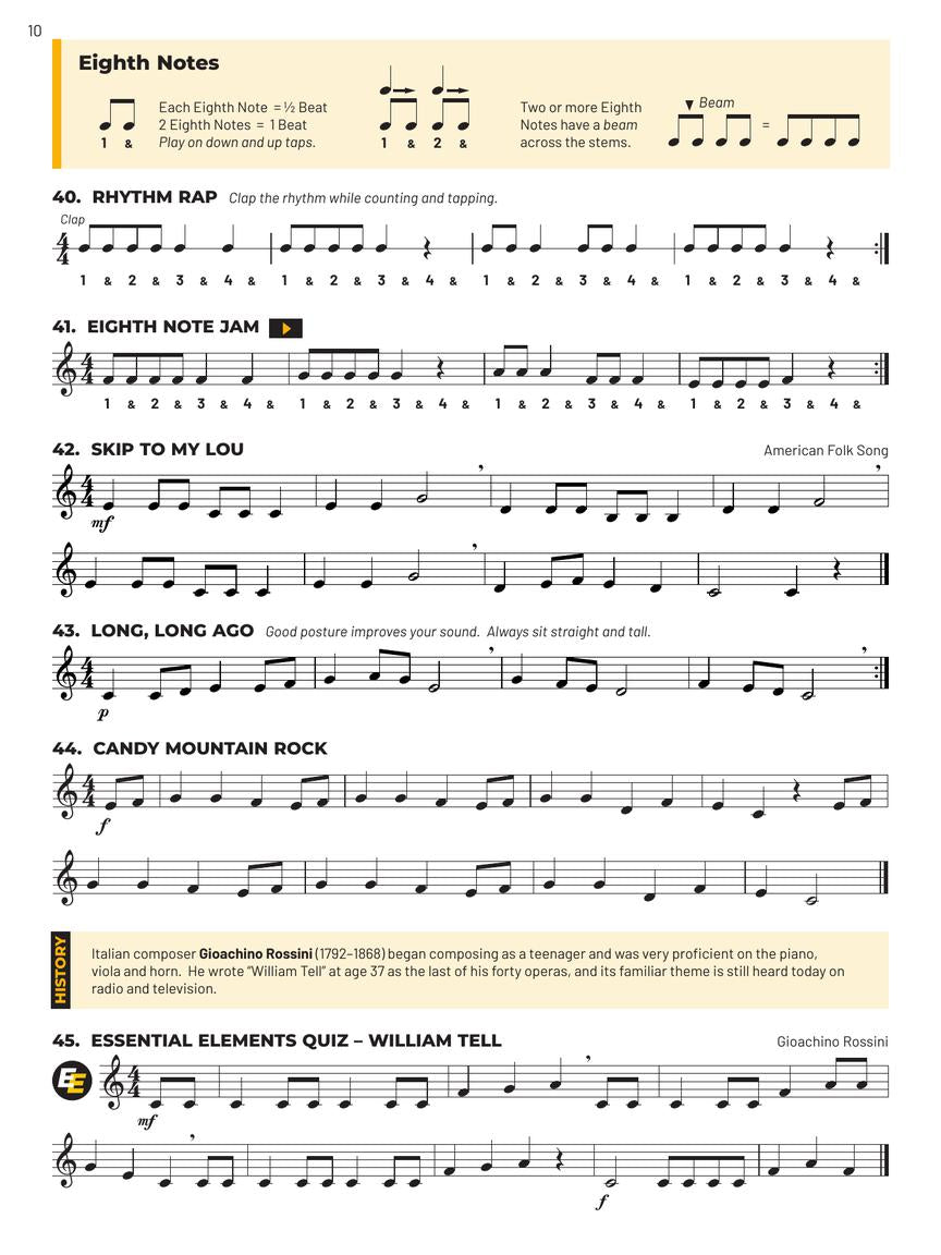 Essential Elements For Band Trumpet Book 1 (Book/Olm) - New Edition Release 2025