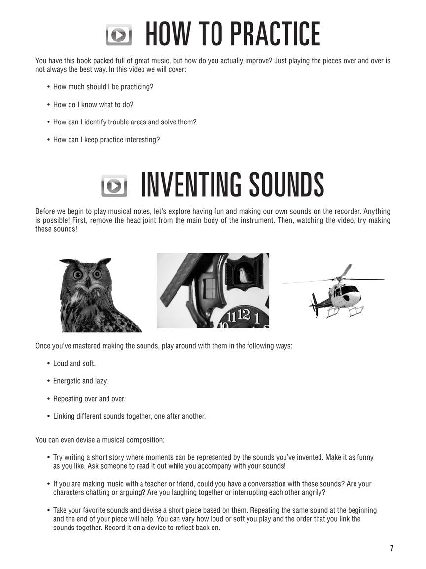 Hal Leonard -  Recorder Method Book/Online Audio and Video