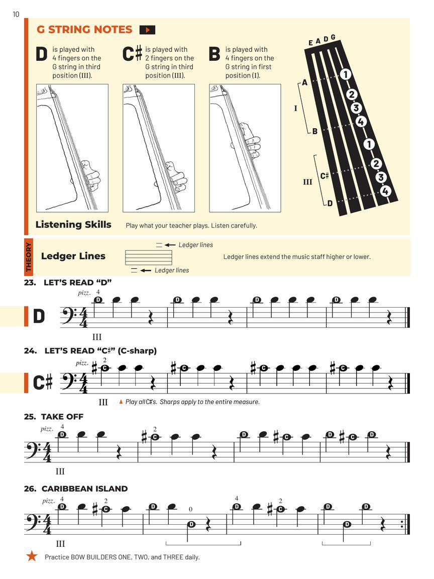 Essential Elements For Strings Double Bass Book 1 (Book/Olm) - New Edition Release 2025