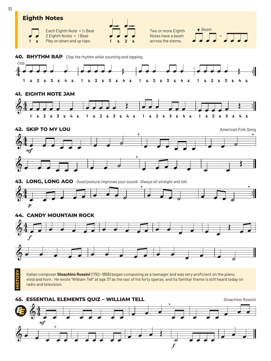 Essential Elements For Band Baritone Treble Clef Book 1 (Book/Olm) - New Edition Release 2025